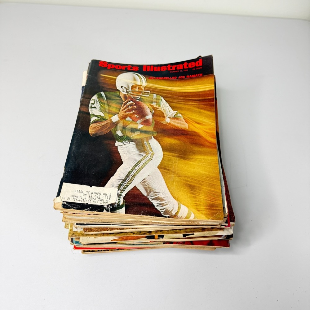 1966 Vintage Sports Illustrated Magazines - Lot of 31!